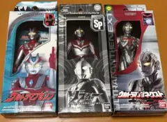 ウルトラマンシリーズ フィギュア 3体セット　中古品