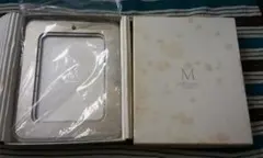 公*o様 MIKIMOTO ミキモト パール付きフォトスタンド 写真立て 縁銀色