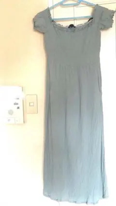 FOREVER21 ロングワンピース　半袖　ノースリーブ　M