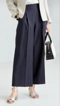 【green label relaxing】CS リネコ ワイド パンツ