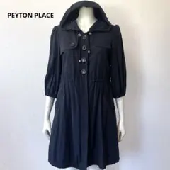 きゃおりん様専用　ペイトンプレイス ハーフコート 七分袖 パフスリーブ ブラックのサムネイル