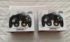 【動作確認済】ゲームキューブ　コントローラー　スマブラブラック