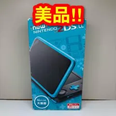 2414【美品】Newニンテンドー2DS LL ブラックターコイズ