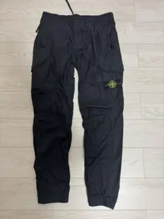 【美品❗️】stone  　カーゴパンツ　ワーク　ブラック　34 2025年最新】STONE island カーゴパンツ 34の人気アイテム - メルカリ