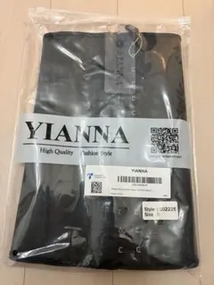 YIANNA コルセットブラック Sサイズ
