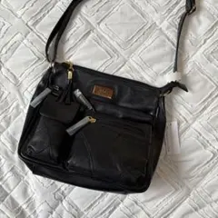 ヴァレンティノVALENTINO CHRISTY ショルダーバッグ ポーチ金具黒