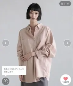 未使用 ローリーズファーム アソートデニムBIGシャツ ピンク アソートデニムBIGシャツ ローリーズファーム 新品未使用 今季新作