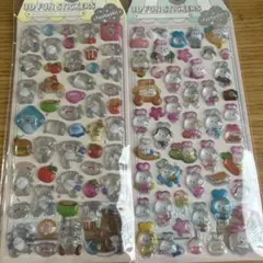 正規品　コアラ？　ウサギ　ボンボンドロップシール　2枚セット