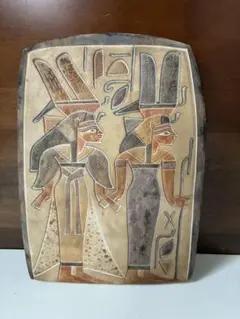 古代エジプト風 石版 壁画 アート 装飾品 アンティーク