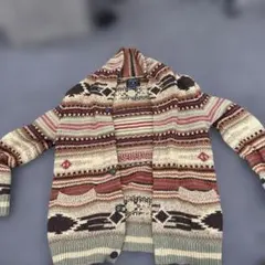 American Eagle Outfitters ボーダーカーディガン