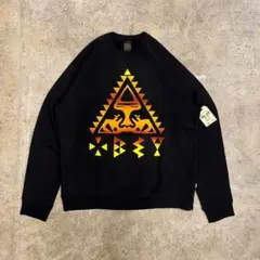 新品 OBEY FACE LOGO TRAINER / BLACK XLサイズのサムネイル