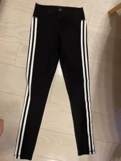 adidas アディダス 3ストライプ レギンス ロングタイツ サイズS