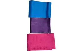 青　紫　ピンク　帯　３点セット　同のみ