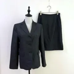 4200 コムサイズム　スーツセットアップ　ジャケット　スカート　Ｍ　グレー