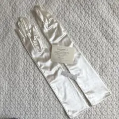 【美品】TAKAMI BRIDALウエディンググローブ　ロング　タカミブライダル