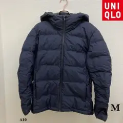 ル*ミ様 UNIQLO『ユニクロ』 ダウンジャケット フード付(取外不可）【M】