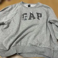 GAP トレーナー　スウェット　レディース　L グレー　裏起毛