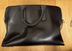 ポールスミス　ビジネスバッグ 黒 レザー