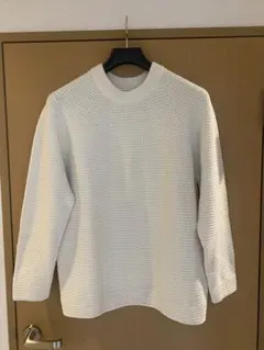 【値下】BEAUTY&YOUTH ニット オフホワイト　メンズL