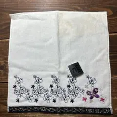 ANNA SUI 刺繍タオルハンカチ