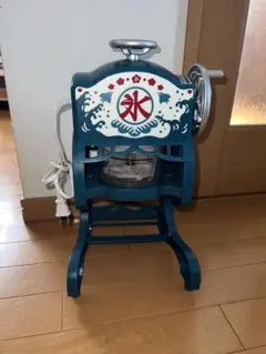 電動かき氷機 アイスクラッシャー 青 - メルカリ