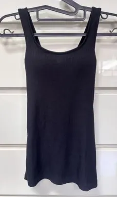 GU 黒 ブラトップ　タンクトップ Sサイズ