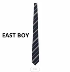 【美品】イーストボーイ　スクール　ネクタイ　青系