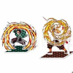 鬼滅の刃 ポップアップアクリルマスコットセット 竈門炭治郎 煉獄杏寿郎