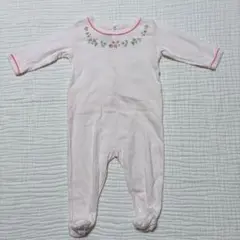 PetitBateau プチバトー　ロンパース　ドレスオール　花柄　6m/67㎝