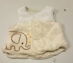 フリースベスト 中綿入り 50〜70