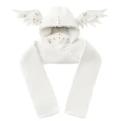 CFIERCE 覆面デザイン angel wings 帽＋マフラーセット 防寒用