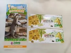 かみね動物園 招待券 2枚