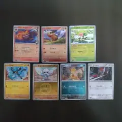 ポケモンカード　ミラー７枚セット