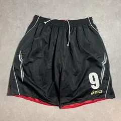 412 アシックス　バレーボール　ゲームパンツ　ハーフパンツ　ショートパンツ