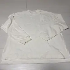 【新品タグ付き ※訳あり】WYM LIDNM 長袖Tシャツ Lサイズ ホワイトのサムネイル