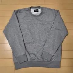wmb グレー クルーネック スウェット