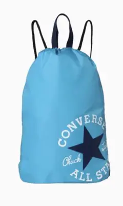 CONVERSE ナップサック　サックス/ネイビー36×48 c2255093