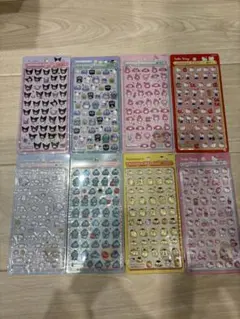 【正規品】【まとめ売】ボンボンドロップシール　ミニ　サンリオ 8種