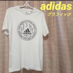 アディダス メンズ グラフィック 半袖Tシャツ