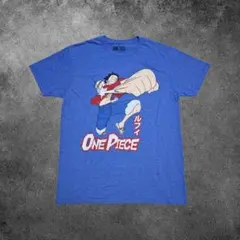 ★*★様 ONE PIECE ワンピース ルフィ アニメTシャツ ブルーMのサムネイル