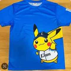 埼玉西武ライオンズ　ポケモンコラボユニフォームMサイズ 埼玉西武ライオンズ ポケモン コラボ ユニフォーム Lサイズ - メルカリ