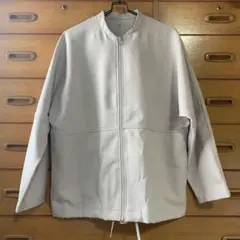 muji labo 汚れが落ちやすい ジップアップブルゾン