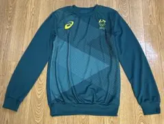 アシックス　オーストラリア代表　2020 東京オリンピック　長袖　ロンT ASICS 東京五輪 豪州代表 Tシャツ L 新品 - メルカリ