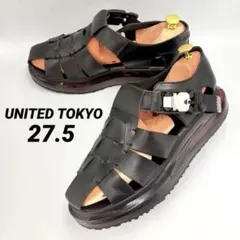 UNITED TOKYO Vibram レザーグルカサンダル 3 27.5のサムネイル