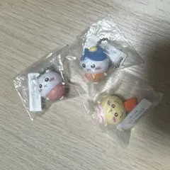 ちいかわ×くら寿司 キーホルダー3個セット びっくらぽん
