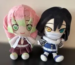 鬼滅の刃 マスコットぬいぐるみ　おばみつセット