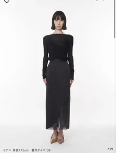 ガジェス　Sarah Satin Organdy Skirt 36