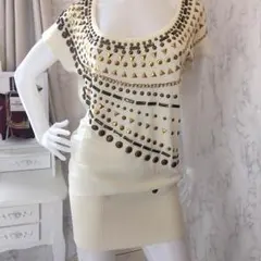 MANGANO ニットワンピース