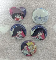 【希少激レア】パンティ＆ストッキング 缶バッジセット New PANTY ＆ STOCKING with GARTERBELT 缶バッジセット CARNIVAL ver