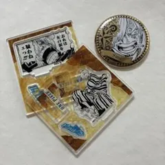 ONE PIECE アクリルスタンド＆缶バッジ　サンジ
